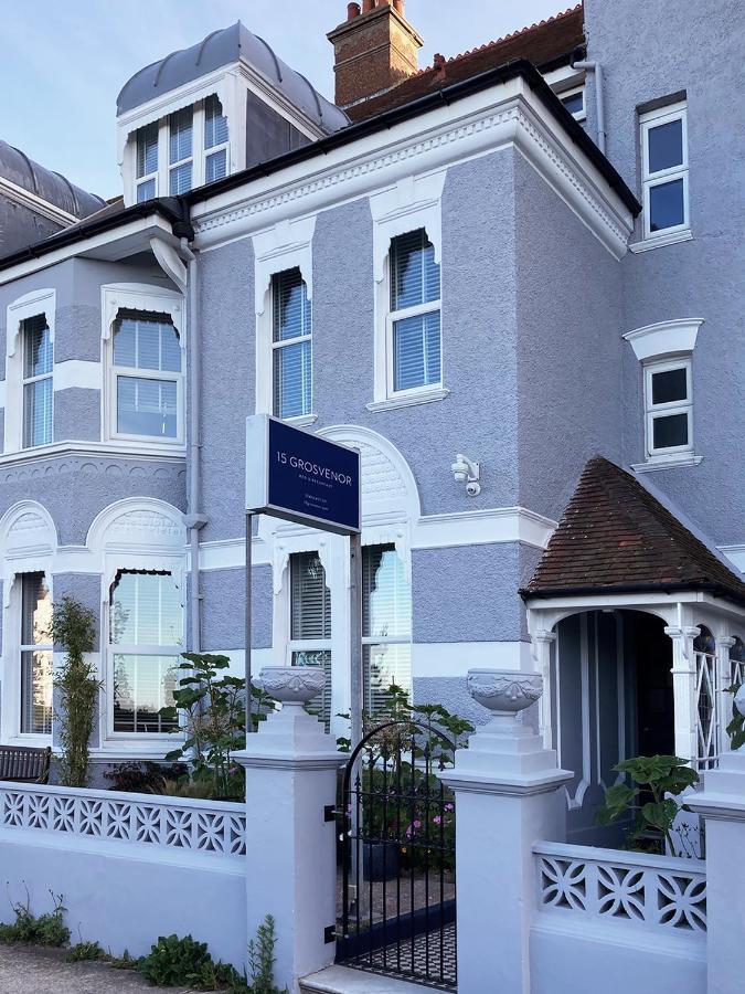 ヘイスティングス 15 Grosvenor Bed & Breakfast エクステリア 写真